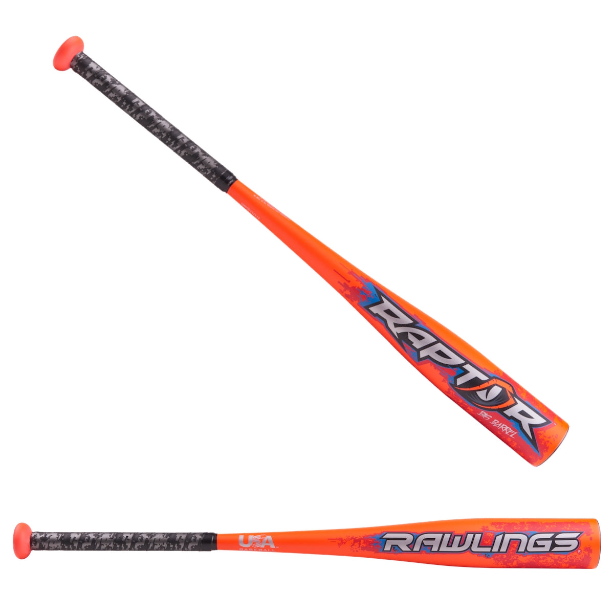 Rawlings Raptor US8R8 Big Barrel Baseball Bat - Drop 8