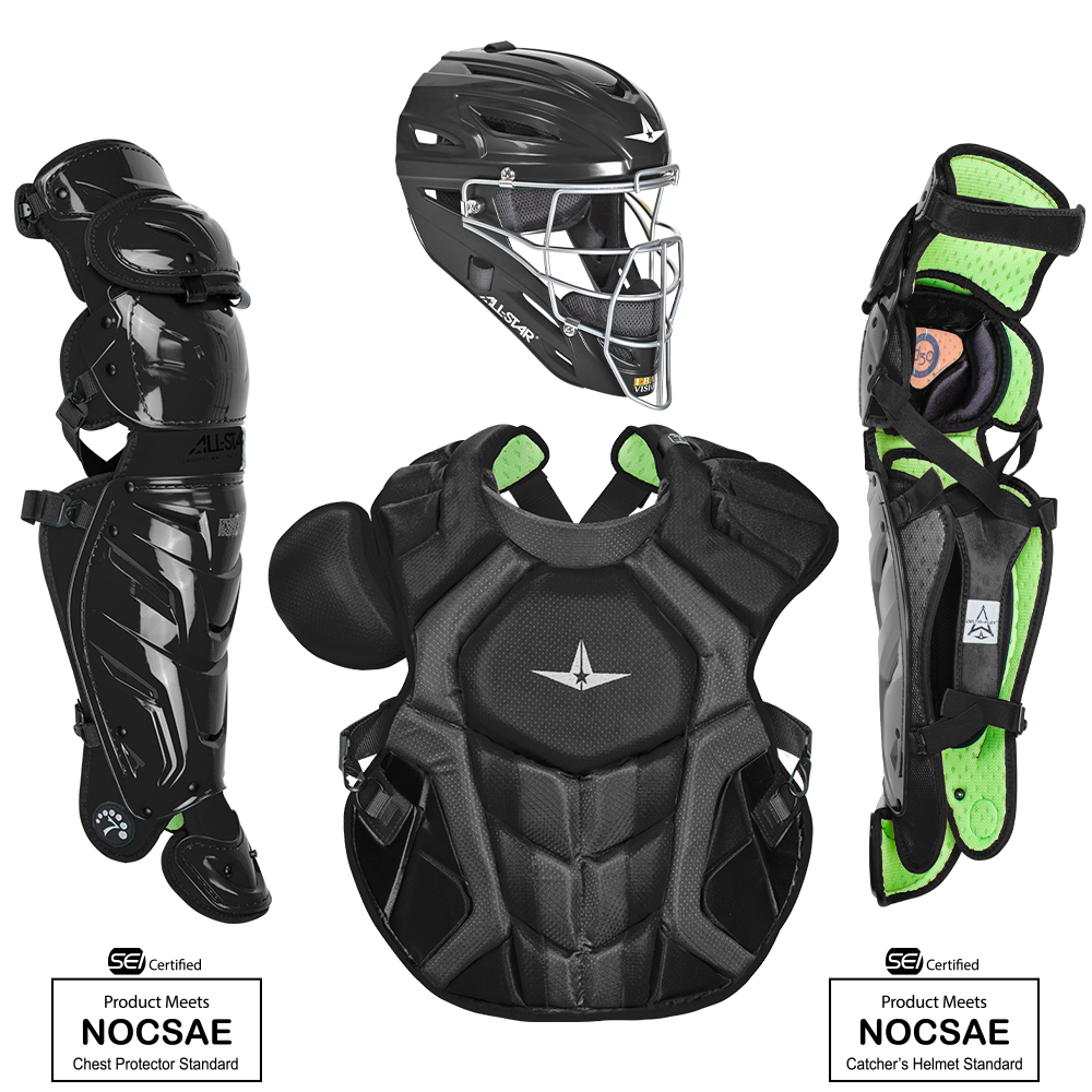 Allstar SEI Certified System 7 Axis Solid Adult Catchers Set CKCCPRO1X-S