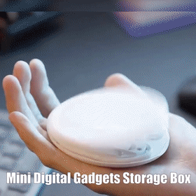 Mini Digital Gadgets Storage Box Waterproof USB Digital Storage Box Travel EVA Data Cable Battery Charger