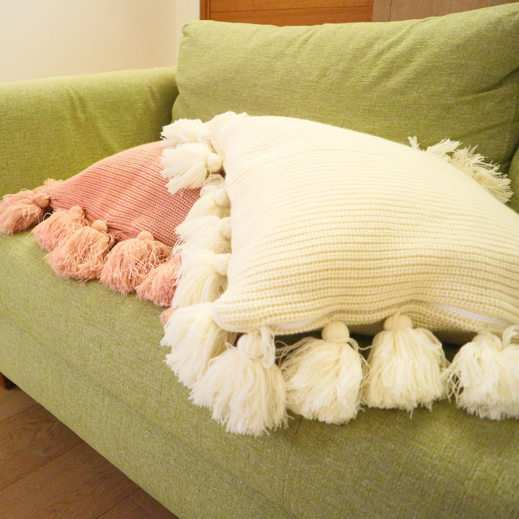 柔软针织坐垫套 cushion cover