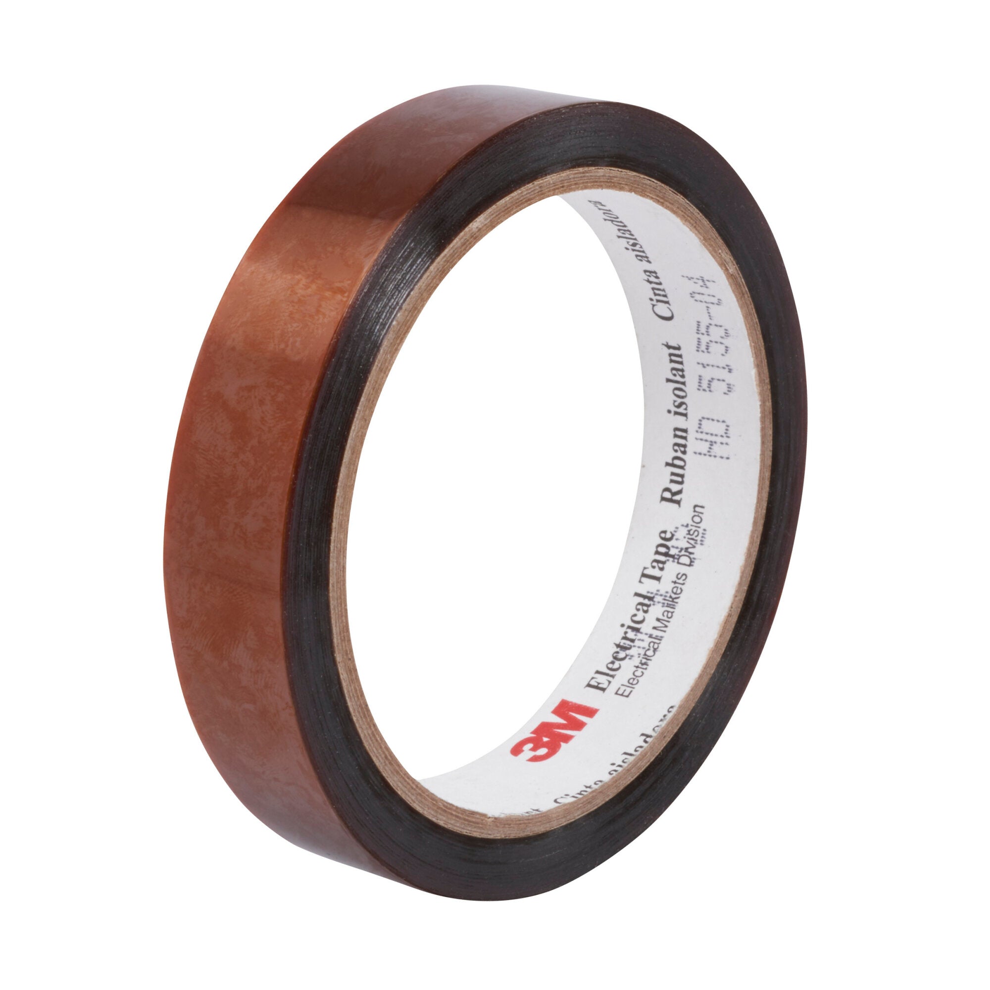 3M Polyimide Film Electrical Tape 92, Amber, Silicone Adhesive, 1 mil
film