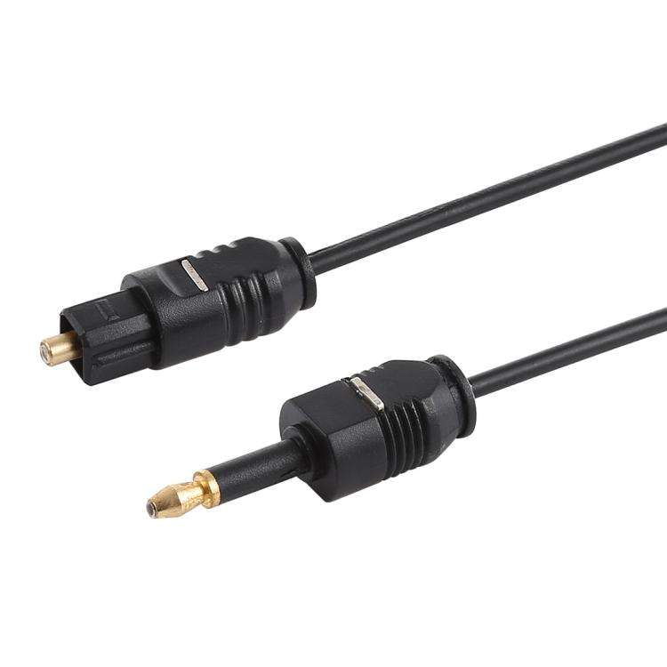 AMZER Digital Optical Audio Cable TOSLink Male to 3.5mm Male for Home Theater, Sound Bar, TV, PS4, Xbox, Playstation