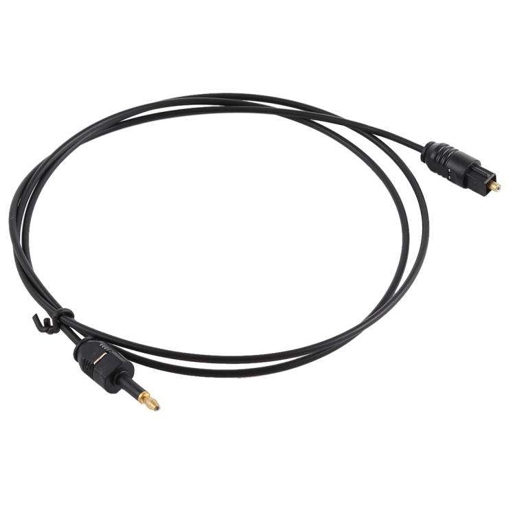 AMZER Digital Optical Audio Cable TOSLink Male to 3.5mm Male for Home Theater, Sound Bar, TV, PS4, Xbox, Playstation