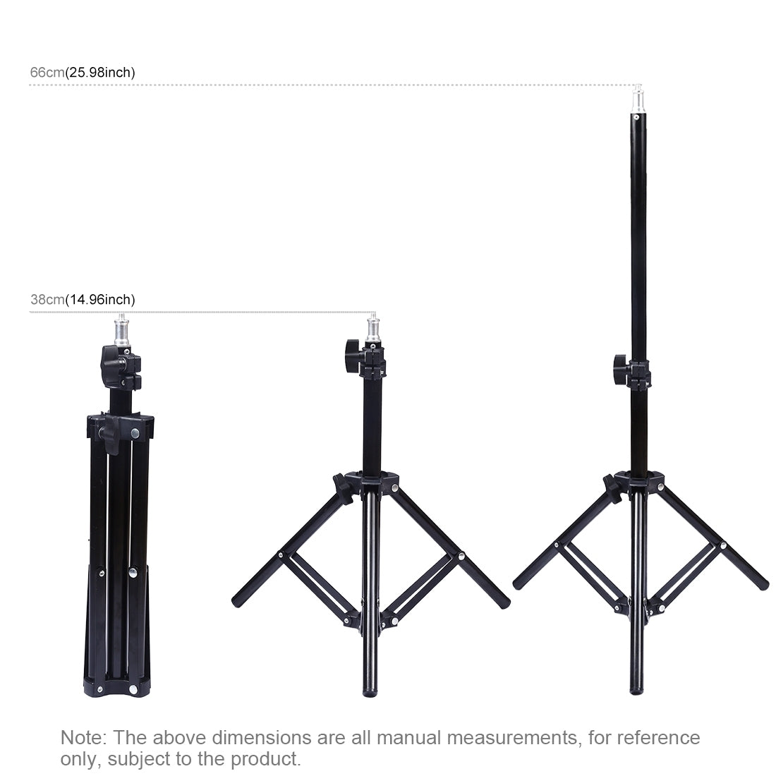 AMZER  Live Broadcast Kits 70cm Tripod Mount With 6.2 inch 16cm LED Ring & Live Broadcast Dual Phone Bracket - pack of 2