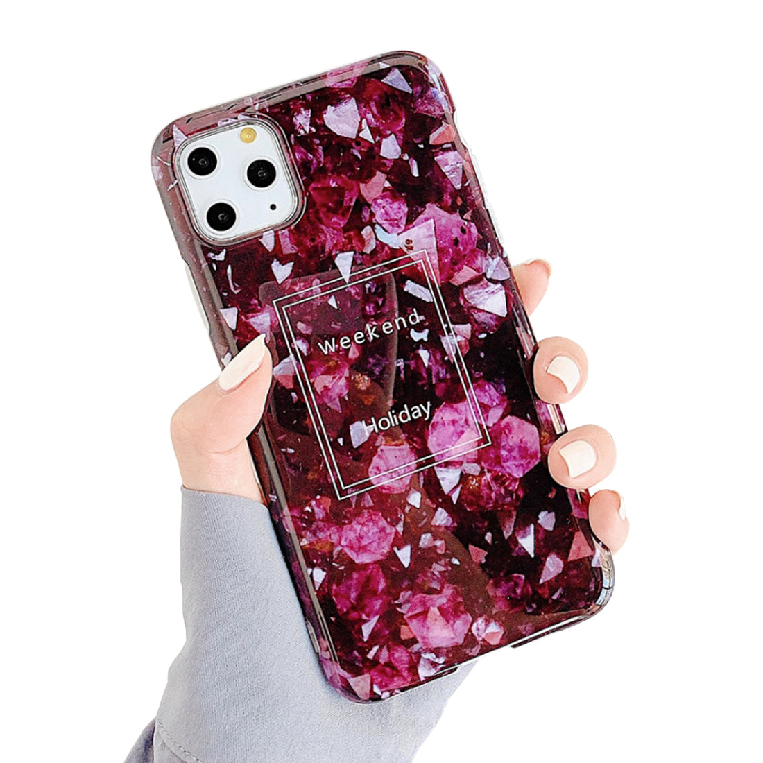 AMZER Marble IMD Soft TPU Protective Case for iPhone 11 Pro