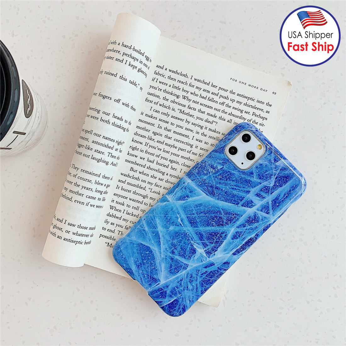 AMZER Marble IMD Soft TPU Protective Case for iPhone 11 Pro