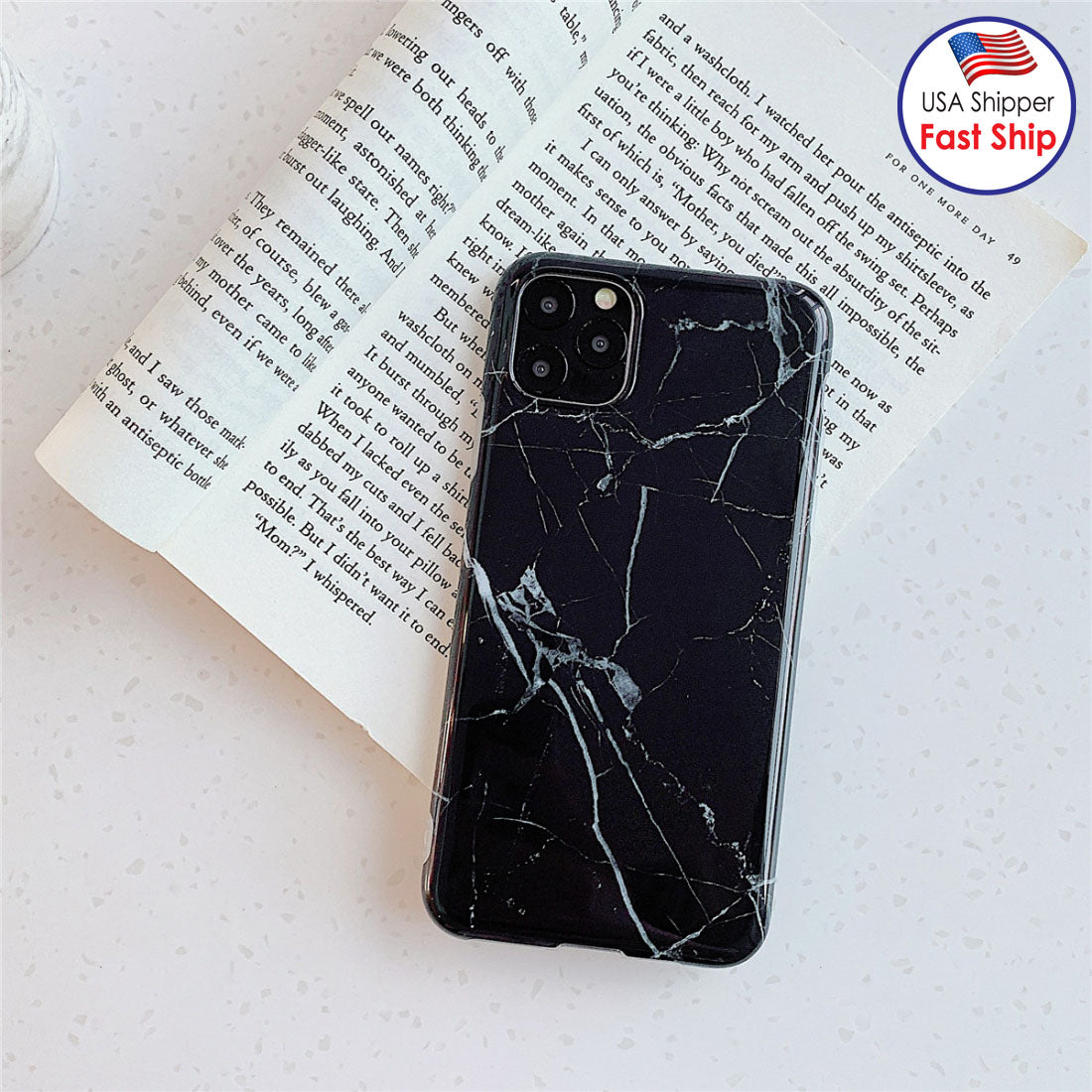 AMZER Marble IMD Soft TPU Protective Case for iPhone 11 - pack of 3