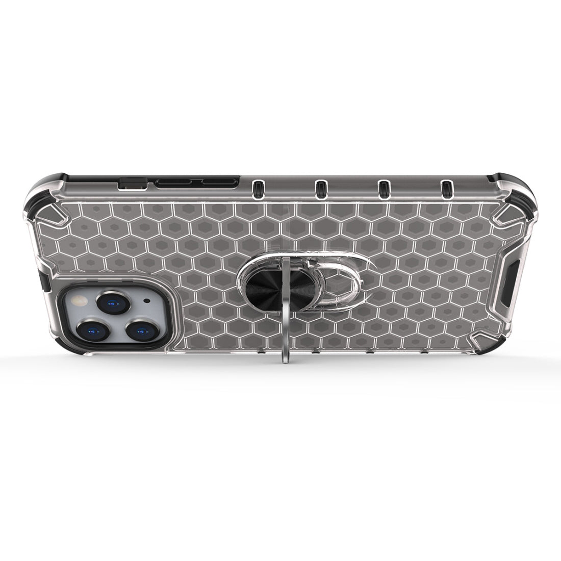 AMZER Honeycomb SlimGrip Hybrid Case with Holder for iPhone 12 mini