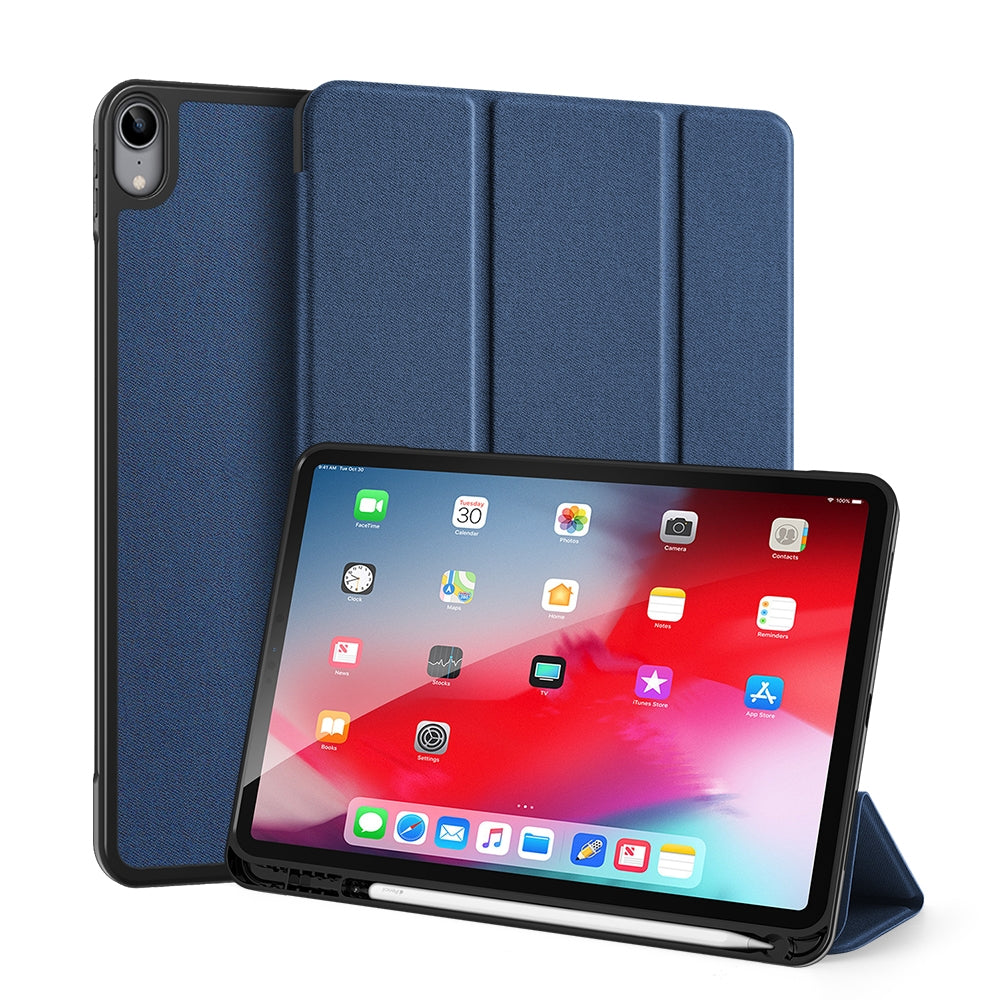 Horizontal PU Leather Case With Three-folding Holder & Pen Slot for Apple iPad Air 10.9 Inch 2020,iPad Air 5th Gen