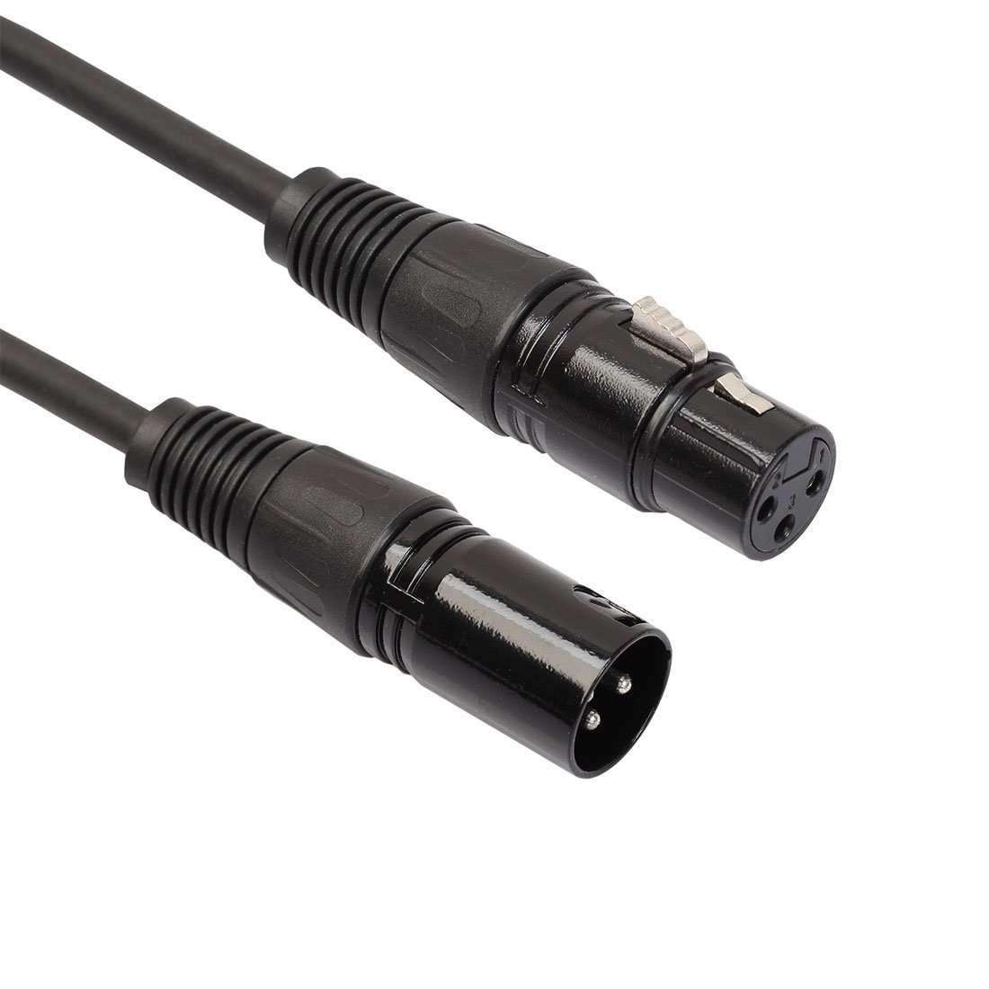 3-Pin XLR Male to XLR Female MIC Shielded Cable Microphone Audio Cord - 10m