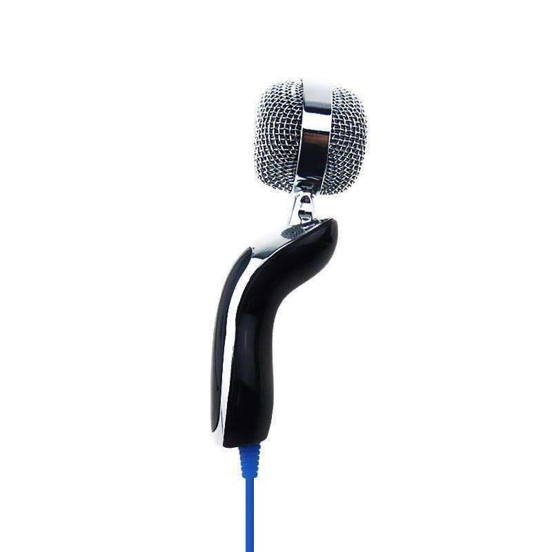 Professional Condenser Sound Recording Microphone with Tripod Holder, Cable Length: 2.0m, Compatible with PC and Mac for  Live Broadcast Show, KTV, etc.