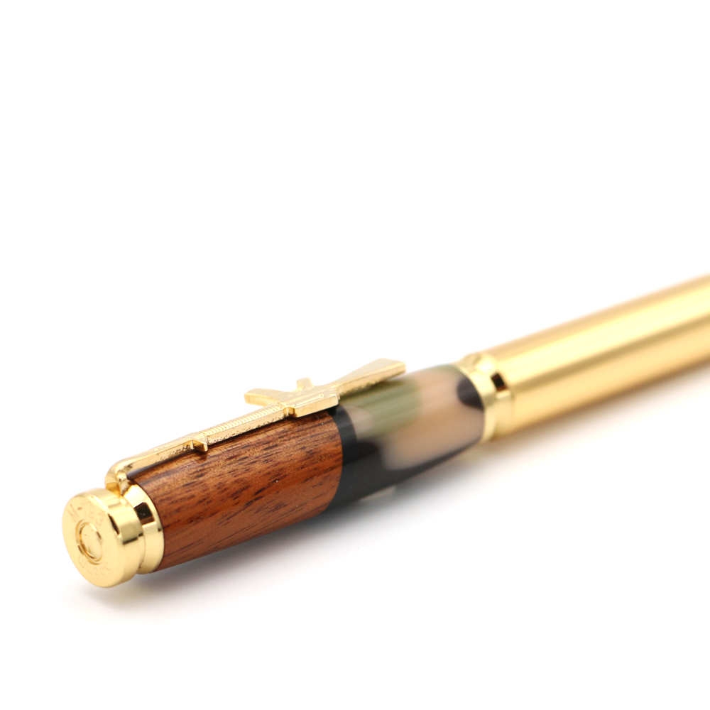 Hawaiian Koa Wood and Resin Rifle Pen