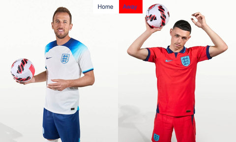 England Away World Cup Jerseys Kit 2022