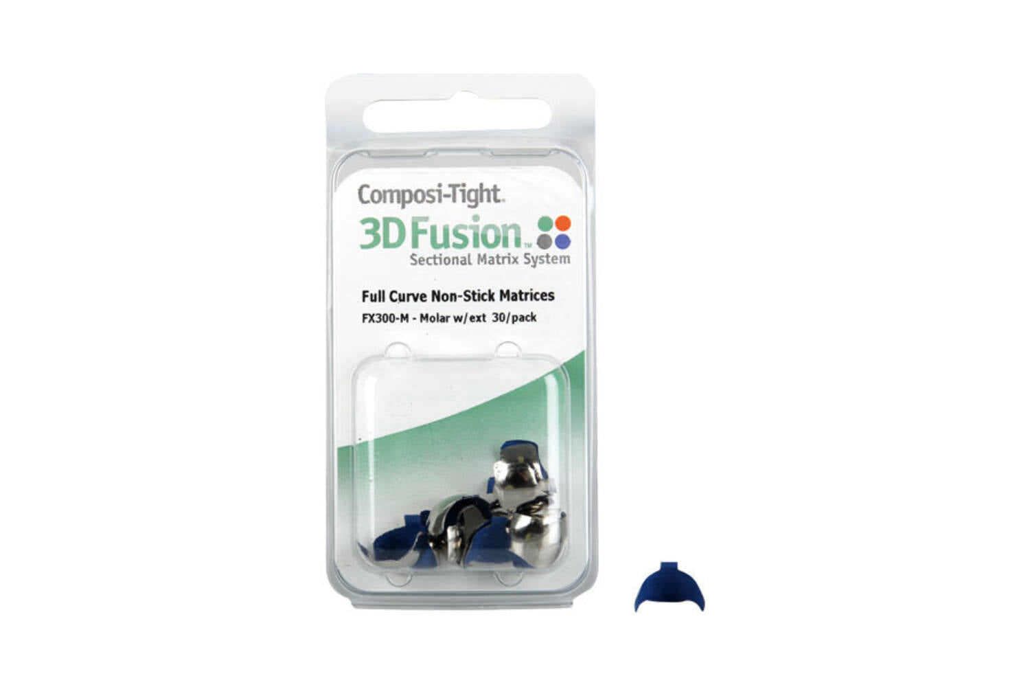 Garrison FX300-M Composi-Tight 3D Fusion Matrix Bands With Extension 30/Pk