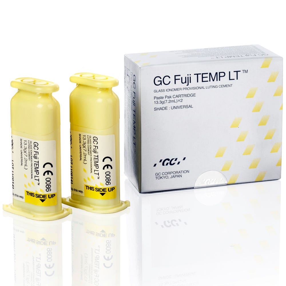 GC 014384 Fuji Temp LT Glass Ionomer Cement Automix 2/Pk 004253