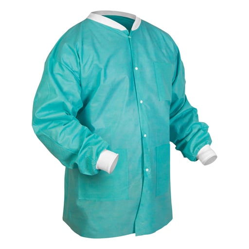 Medicom 8115-D Medicom SafeWear Hipster Jackets Tropical Teal Extra Large 12/Pk