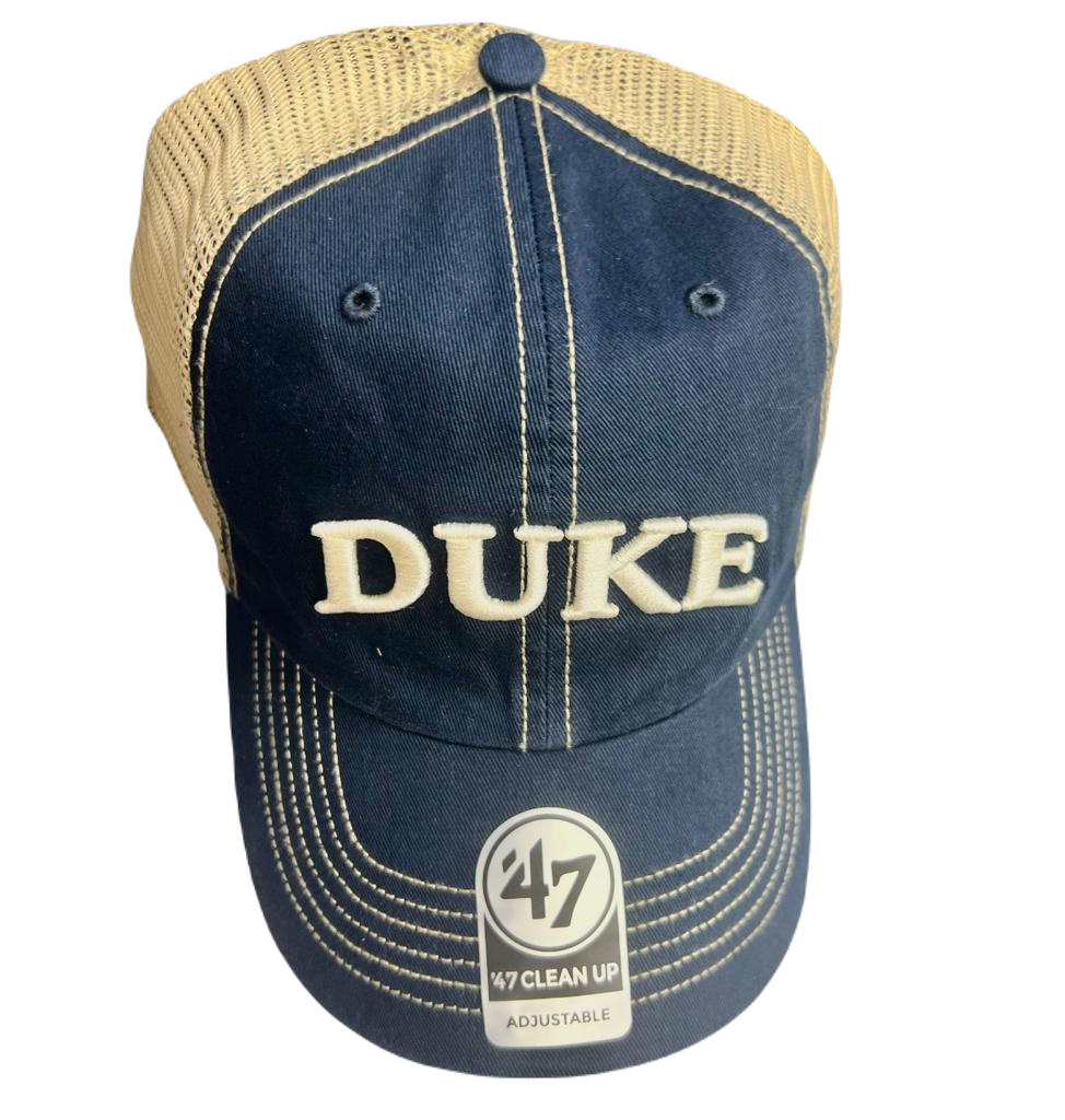 Duke Blue Devils - Trawler Clean Up Snapback Hat, 47 Brand