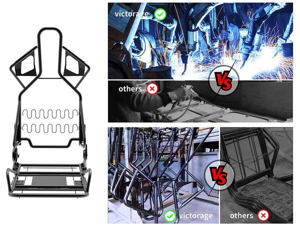 Electrophoretic Q235 steel frame VS Ordinary steel frame