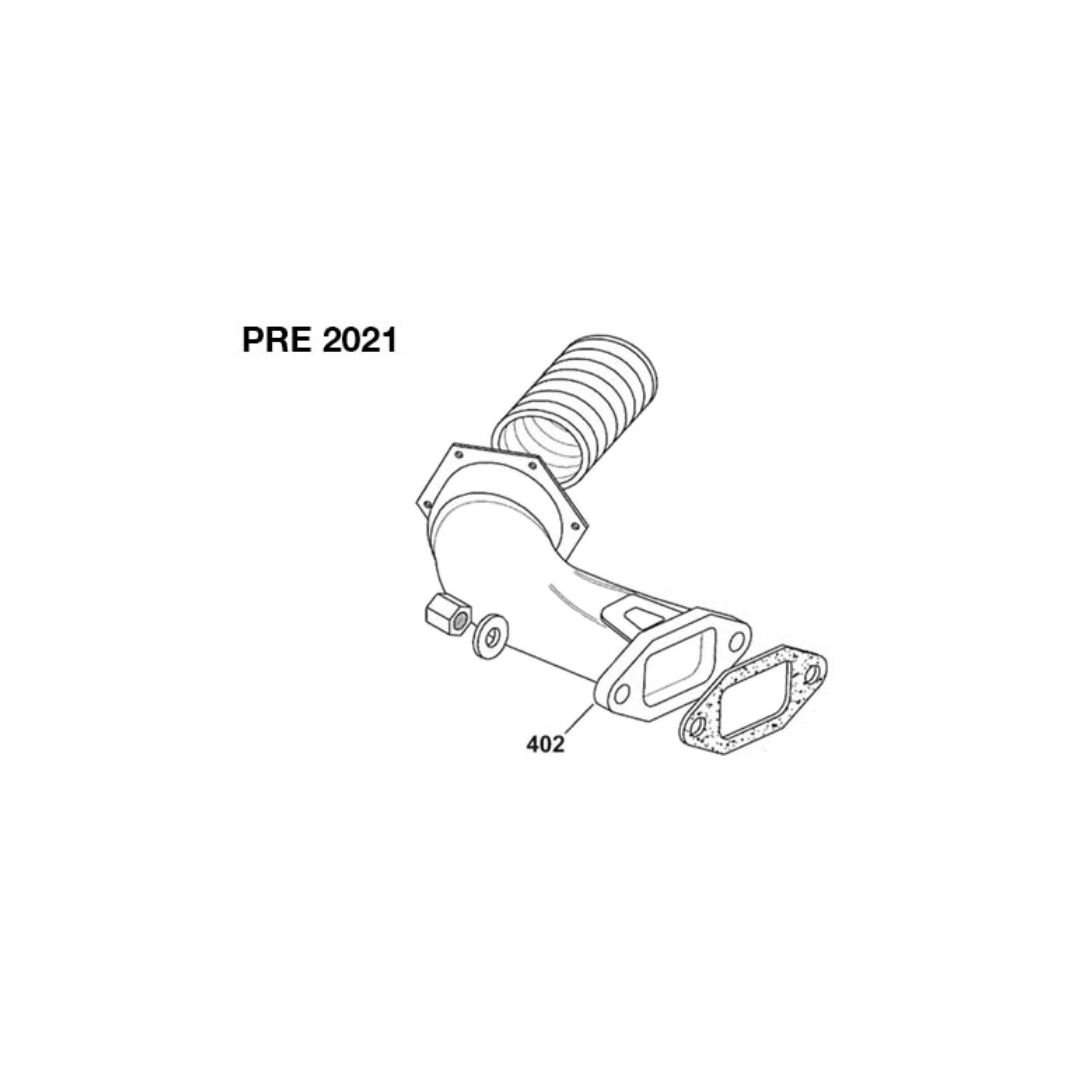 402 - Exhaust Pipe X30 - Pre 2021