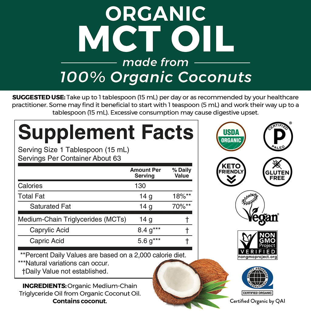 Organic MCT Oil