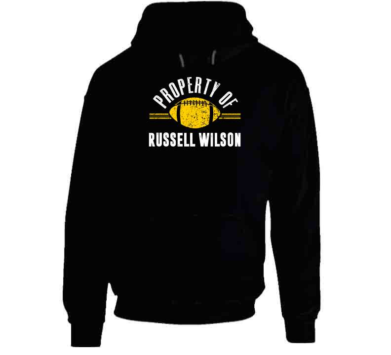 Russell Wilson Property Of Pittsburgh Foootball Fan T Shirt