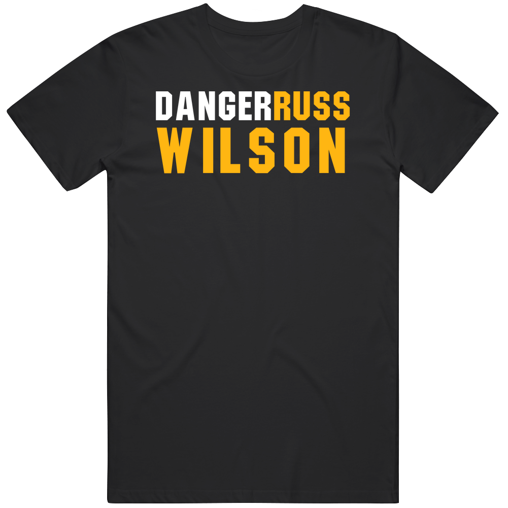 Russell Wilson Danger Russ Pittsburgh Football Fan T Shirt