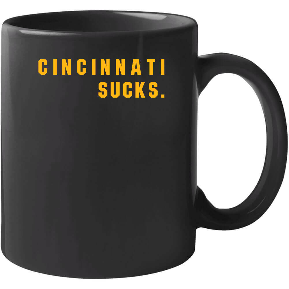 Big Fan Cincinnati Sucks Pittsburgh Football Fan T Shirt