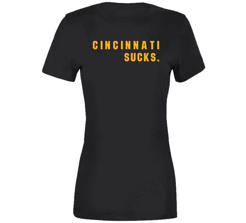 Big Fan Cincinnati Sucks Pittsburgh Football Fan T Shirt