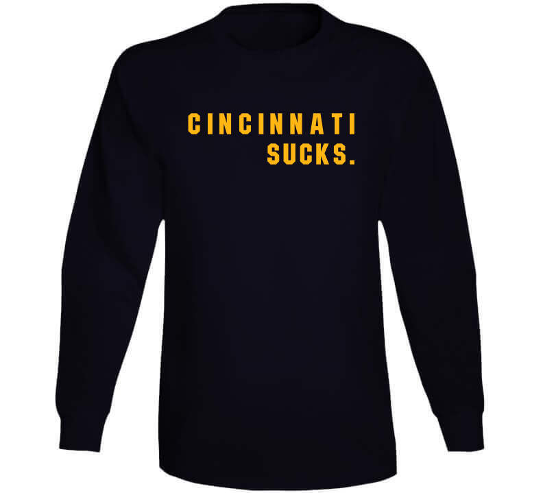 Big Fan Cincinnati Sucks Pittsburgh Football Fan T Shirt