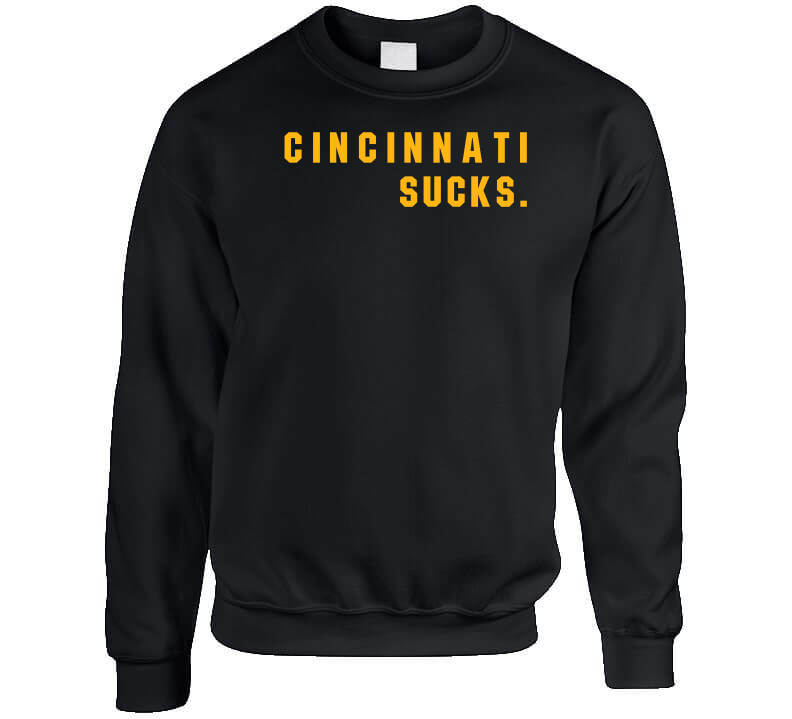 Big Fan Cincinnati Sucks Pittsburgh Football Fan T Shirt