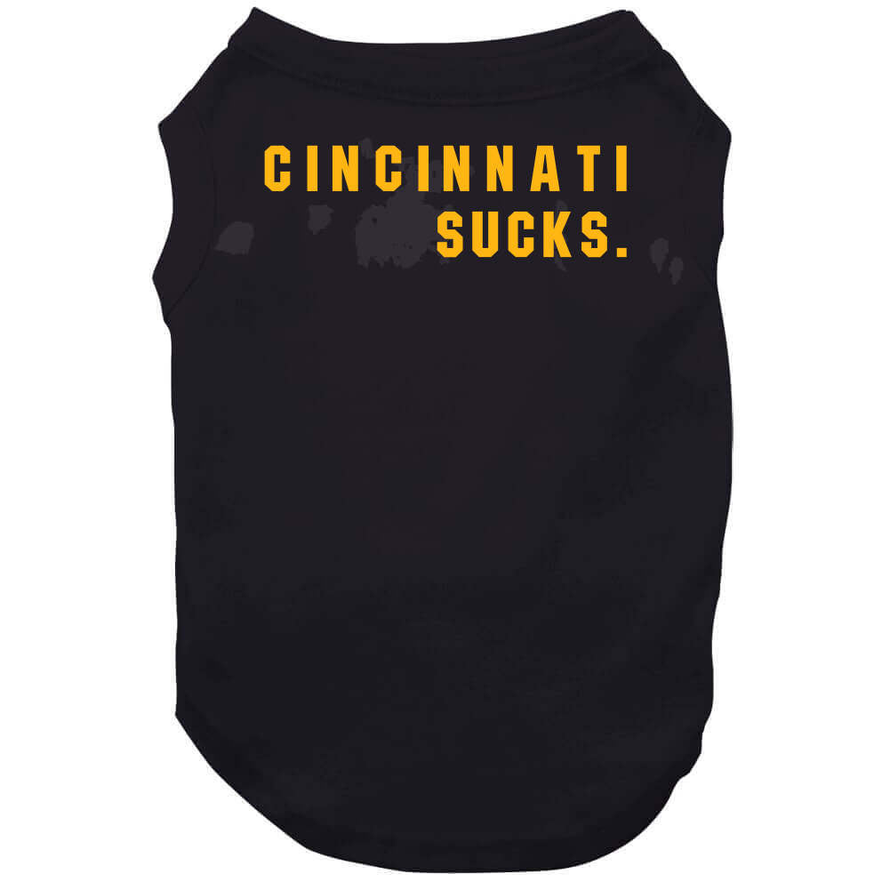 Big Fan Cincinnati Sucks Pittsburgh Football Fan T Shirt