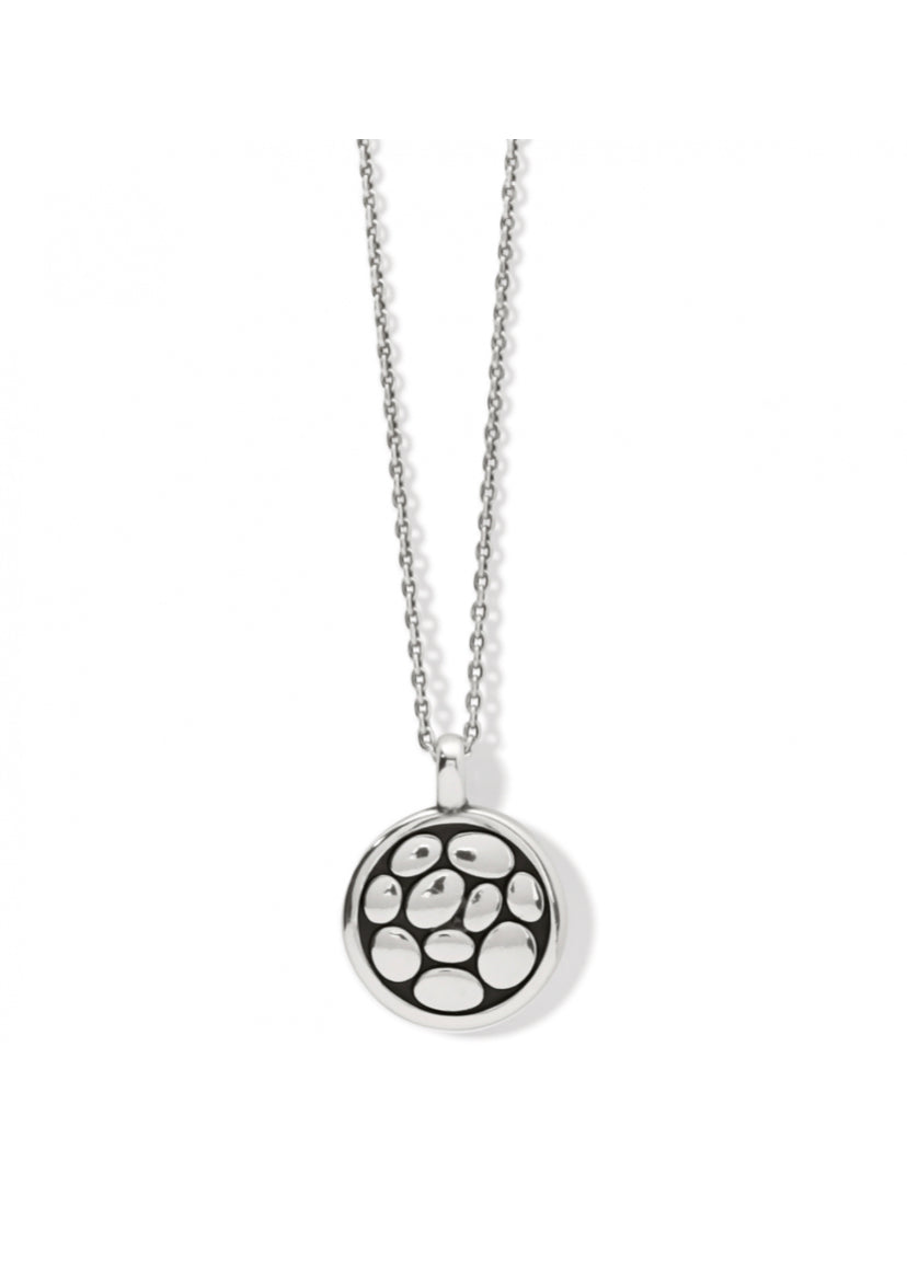 Pebble Round Reversible Petite Necklace