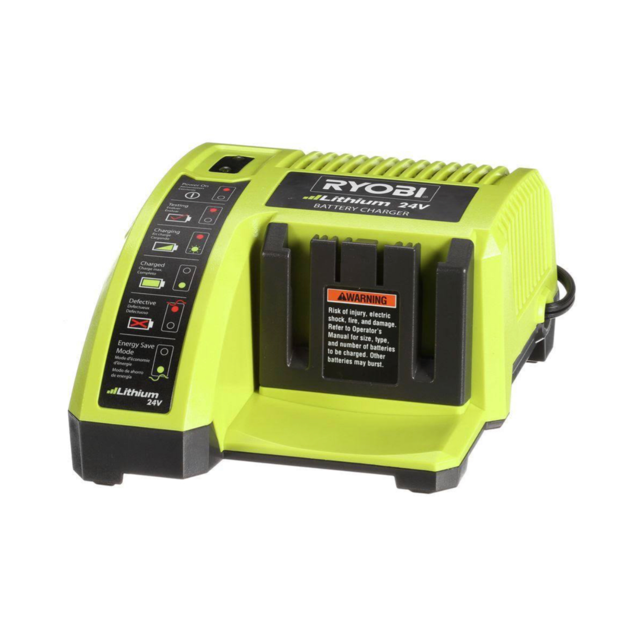 RYOBI 24-Volt Lithium-Ion Charger ~ Discontinued