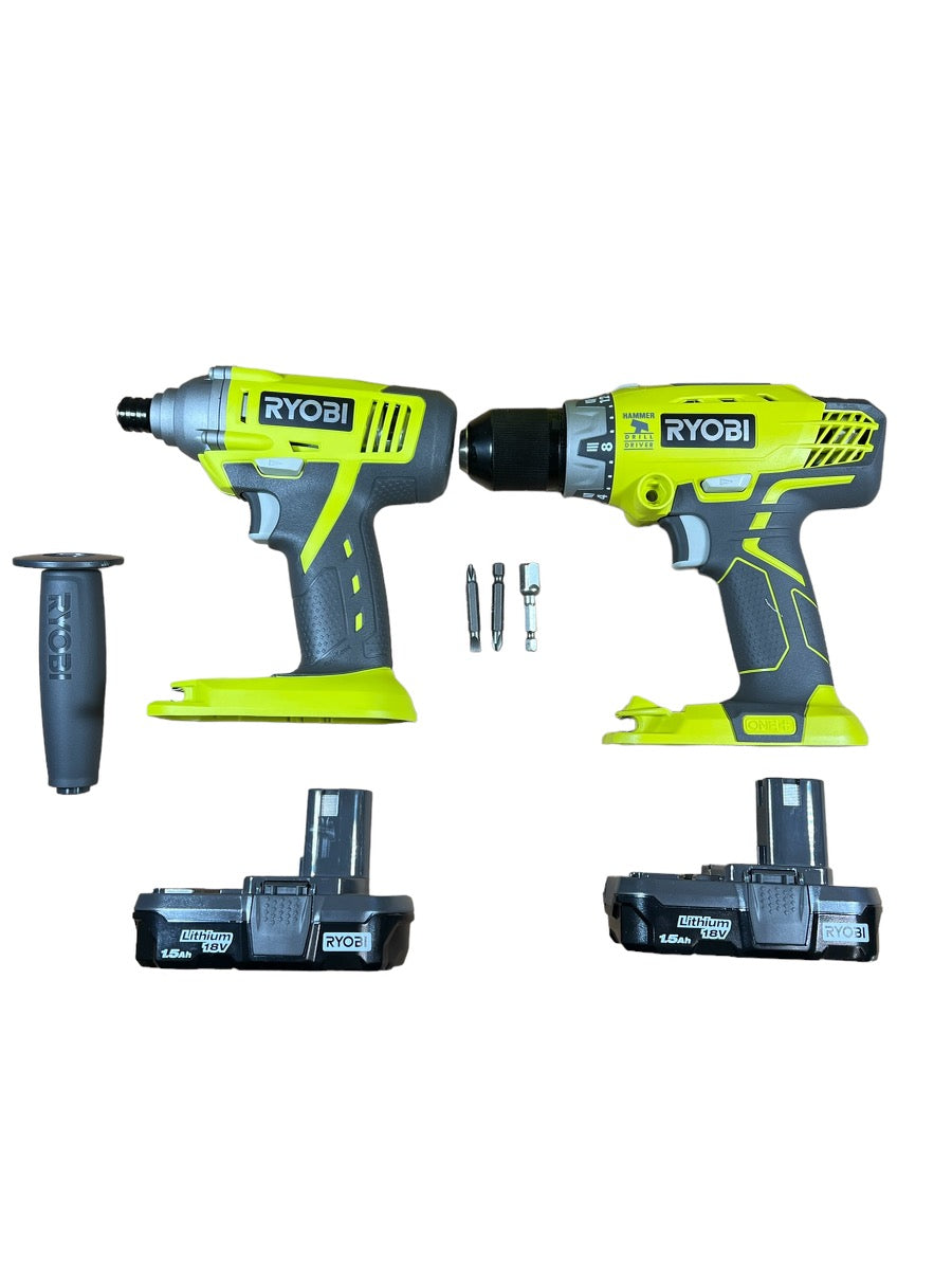 18-Volt ONE+ Hammer Drill and Impact Driver Combo Kit