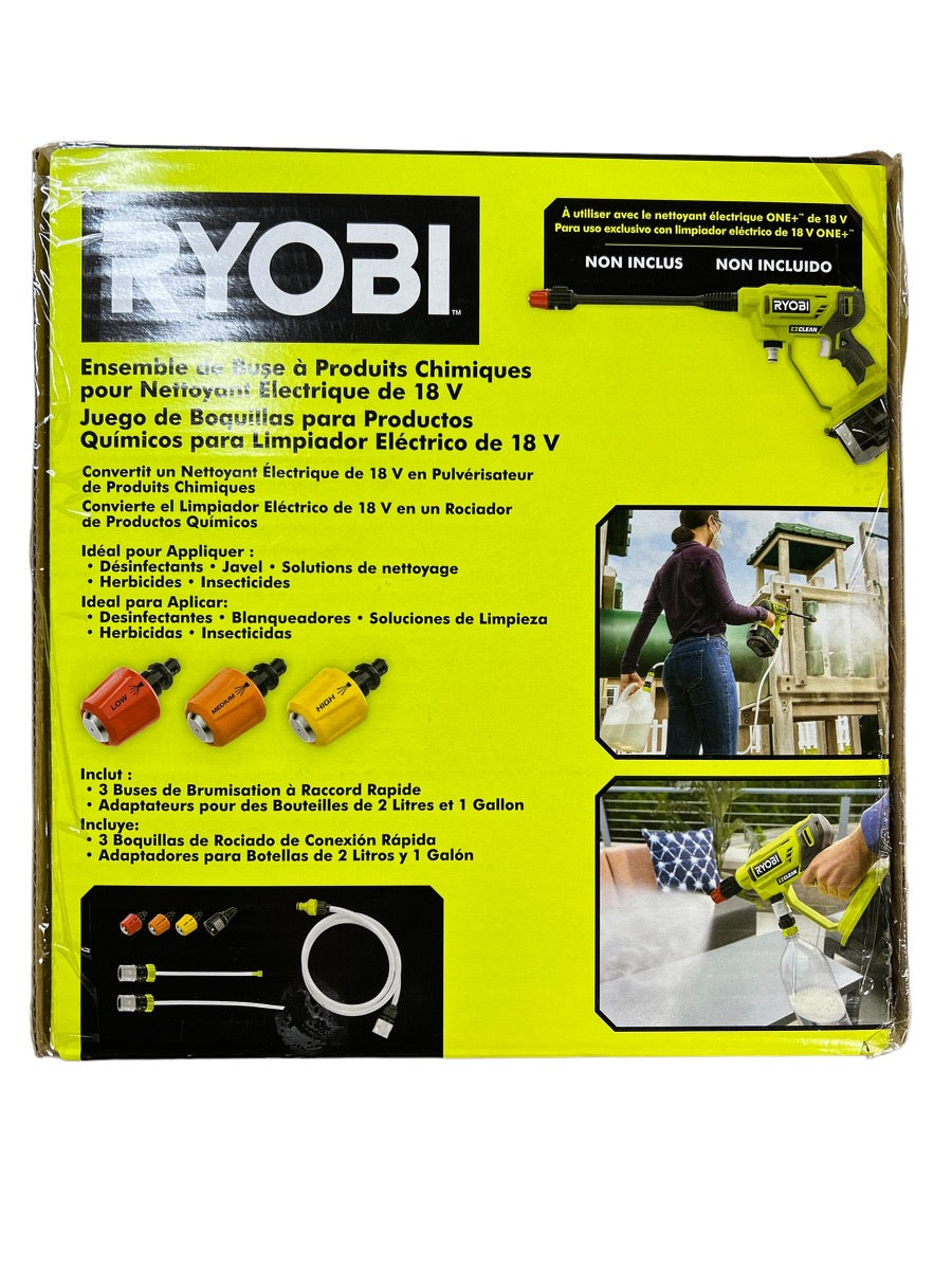 RYOBI EZClean Power Cleaner Chemical Nozzle Kit