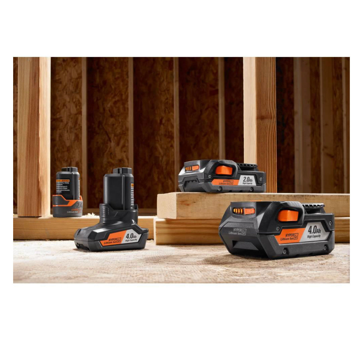 RIDGID 18-Volt HYPER Lithium-Ion 2.0 Ah Battery