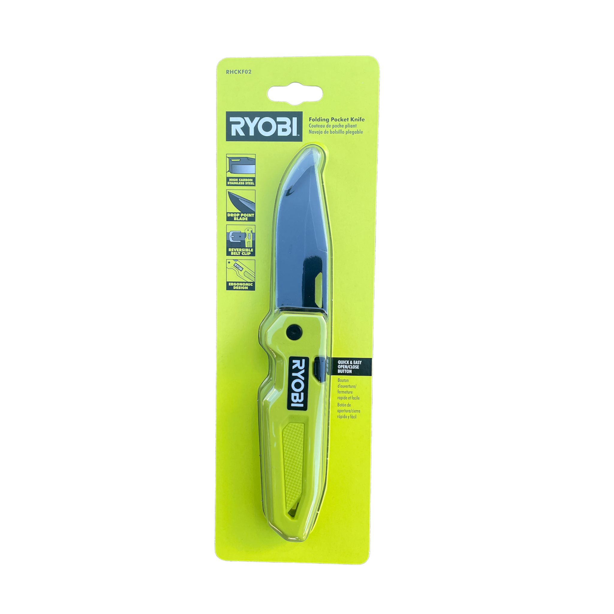 RYOBI Folding Pocket Knife