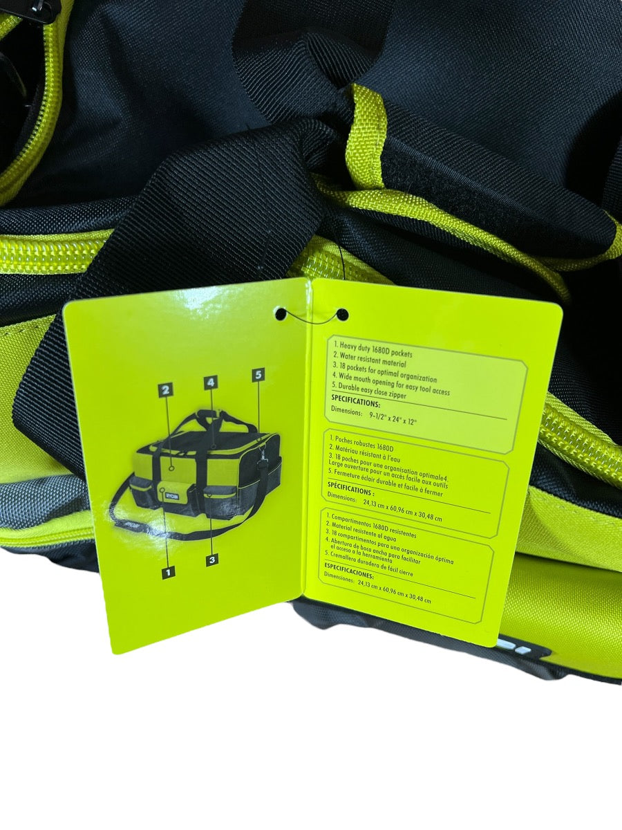 RYOBI 24 in. Tool Bag with Shoulder Strap