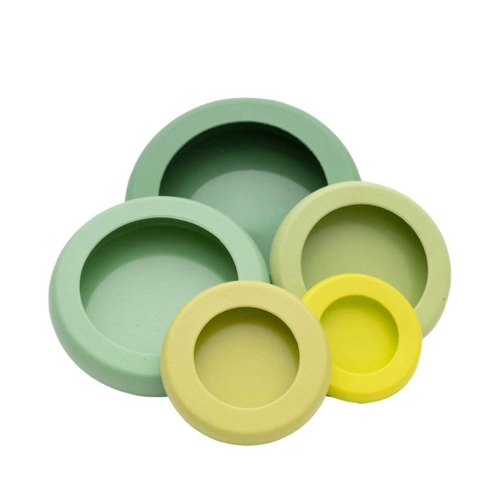 Reusable Silicone Food Savers - 3 Color Sets