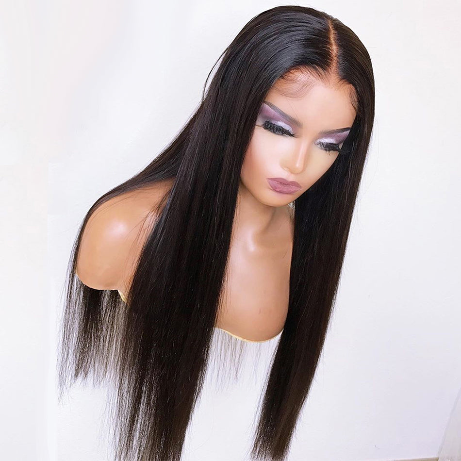 Tuneful Pre Plucked 150% Brazilian Remy Human Hair Wig Lace Closure Wigs For Women