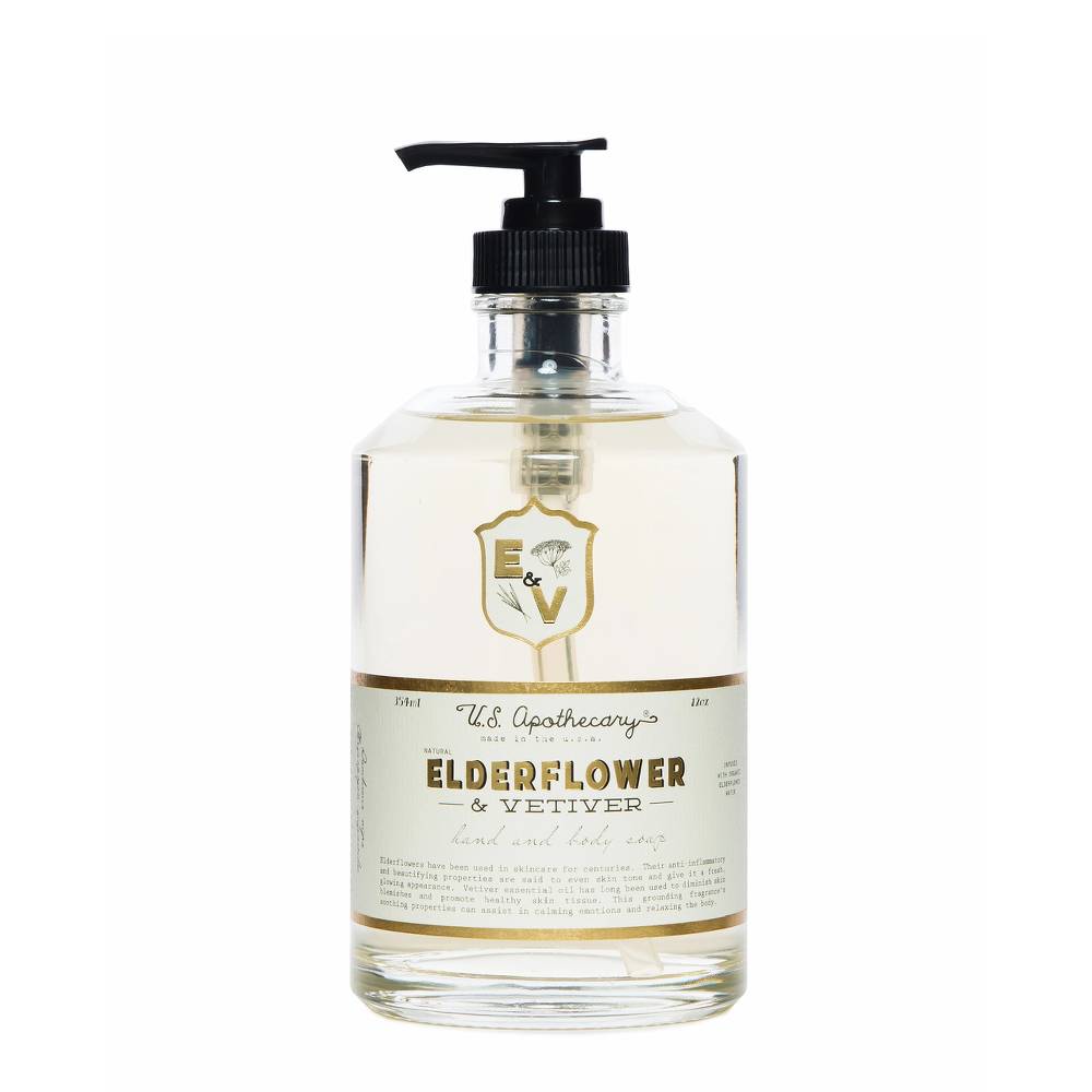Hand Soap | Elderflower + Vetiver