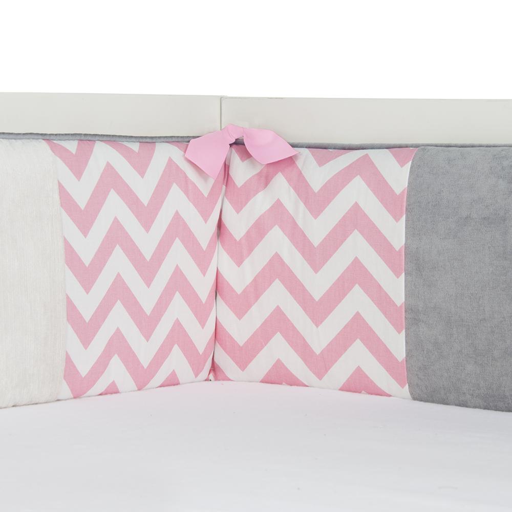 Swizzle Pink Crib Bedding Sets