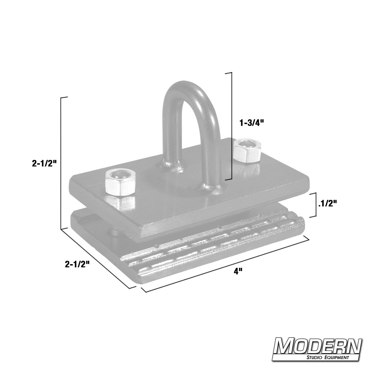 Wide Uni-Body Pinch Clamp Tie Down