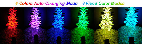Color Changing Solar Landscape Lights