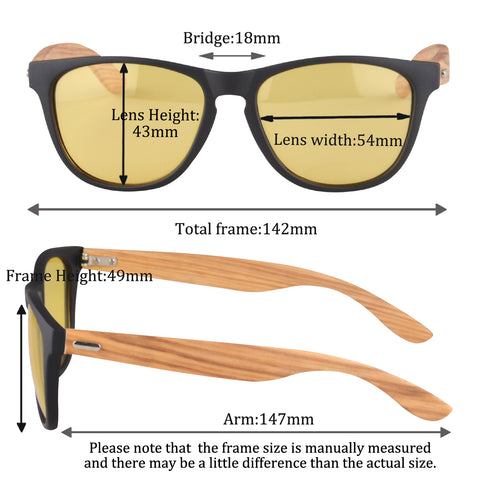 Polarized Sunglasses Photochromic Fishing Glasses Night Vision Anti Bl –  SHINU EYEWEAR STORE