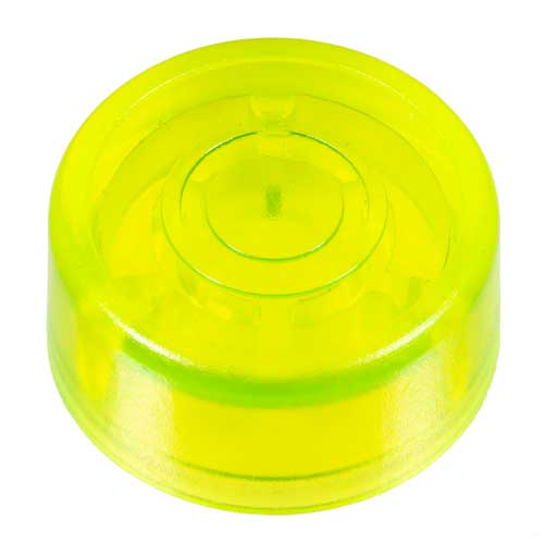 Foot Switch Cap, Transparent Neon Yellow