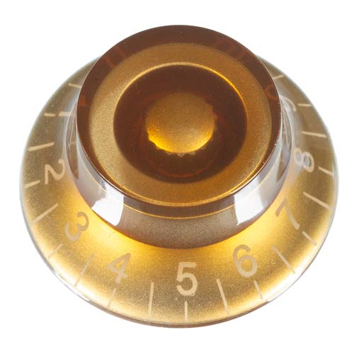 Top Hat Guitar Knob, Bronze