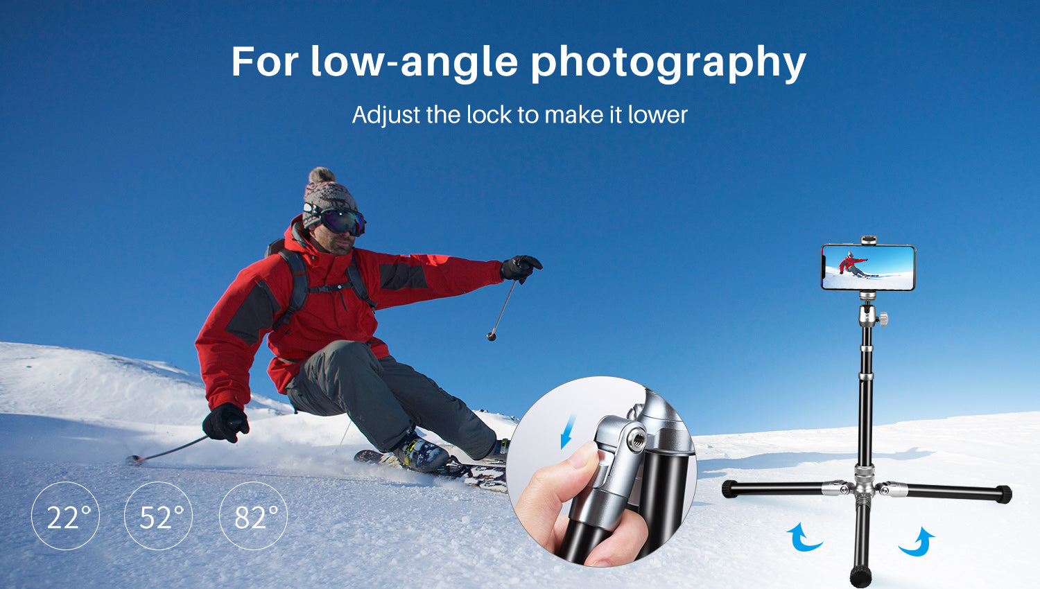 Ulanzi SK-04 Bluetooth Selfie Stick Tripod