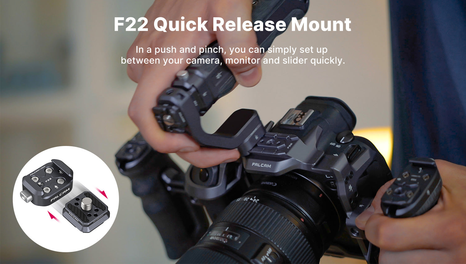 Falcam F22 Quick Release Top Handle