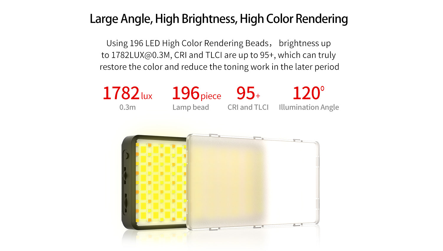 RGB LED Video Light